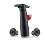 Wine Saver Black/White (1 Pump, 2 Stoppers)